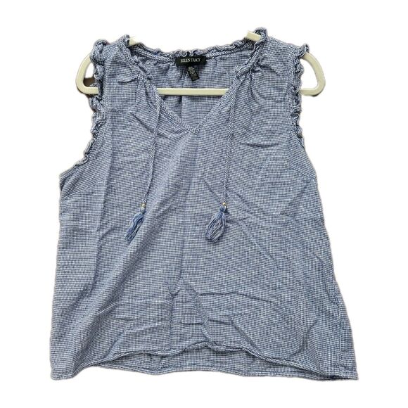 Ellen Tracy Tops - Ellen Tracy Sleeveless Top Blouse Womens XL Plus Size Casual Designer Shirt